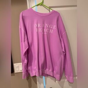 Comfort Colors Barbie Pink Oversized Sweatshirt